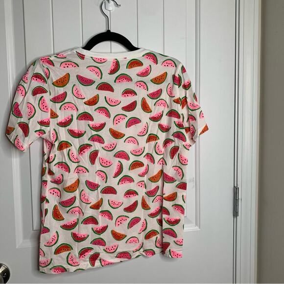 Kate spade watermelon spring summer tee shirt‎ size small vacation beach - Picture 4 of 5